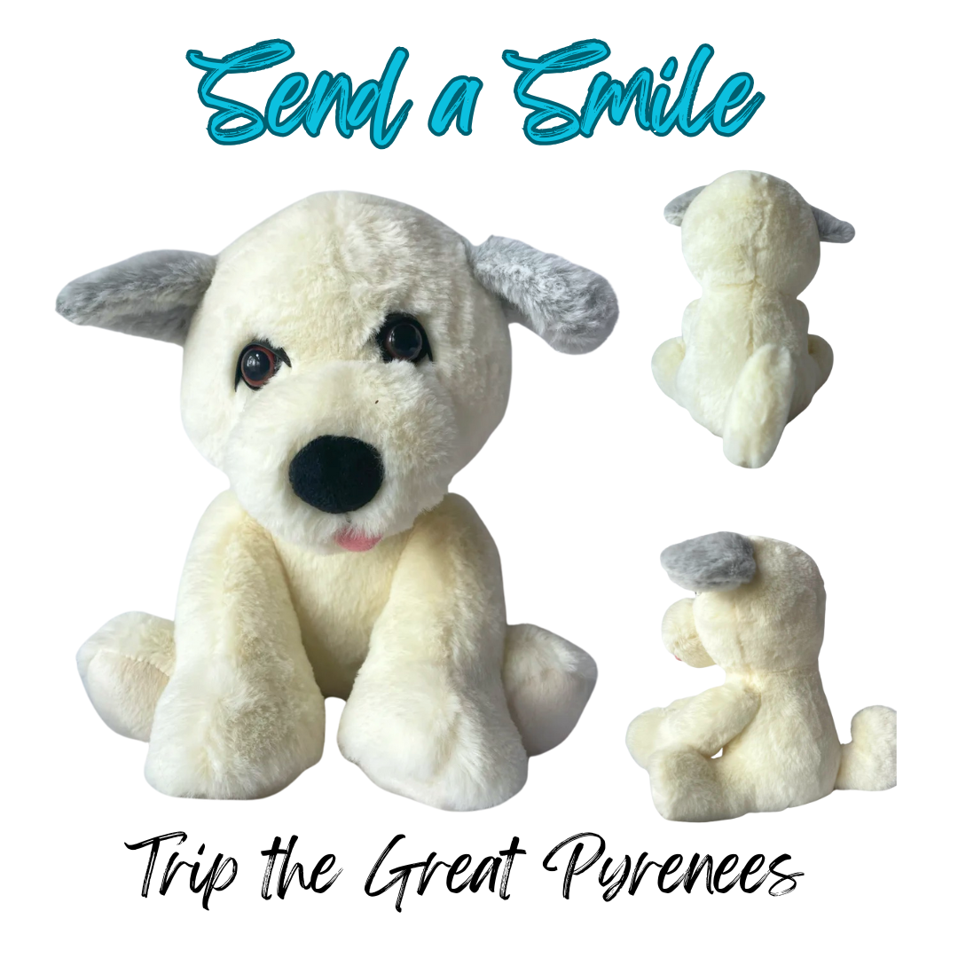 Plushie Great Pyrenees Stuffed Animal - Soft, Cuddly Dog Buddy