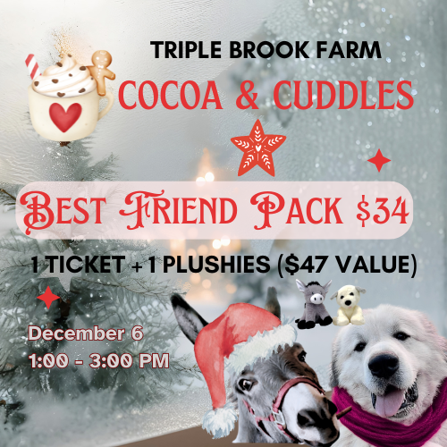 Best Friend Pack for Farm Day at Triple Brook Farm