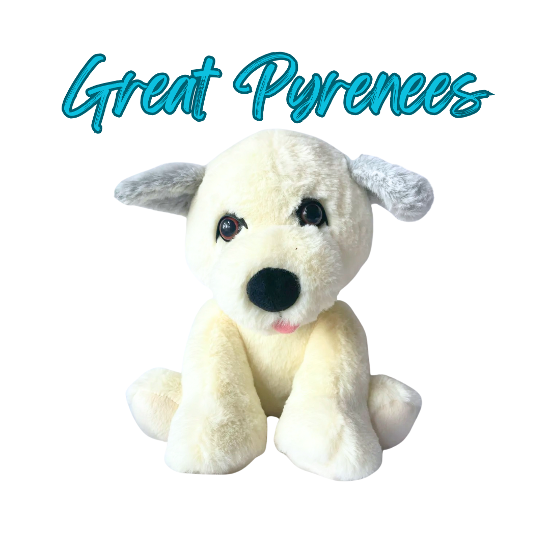 Great Pyrenees Plush Stuffed Animal - Soft, Cuddly Dog Buddy