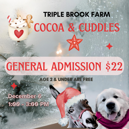 Admission Ticket for Triple Brook Farm Day